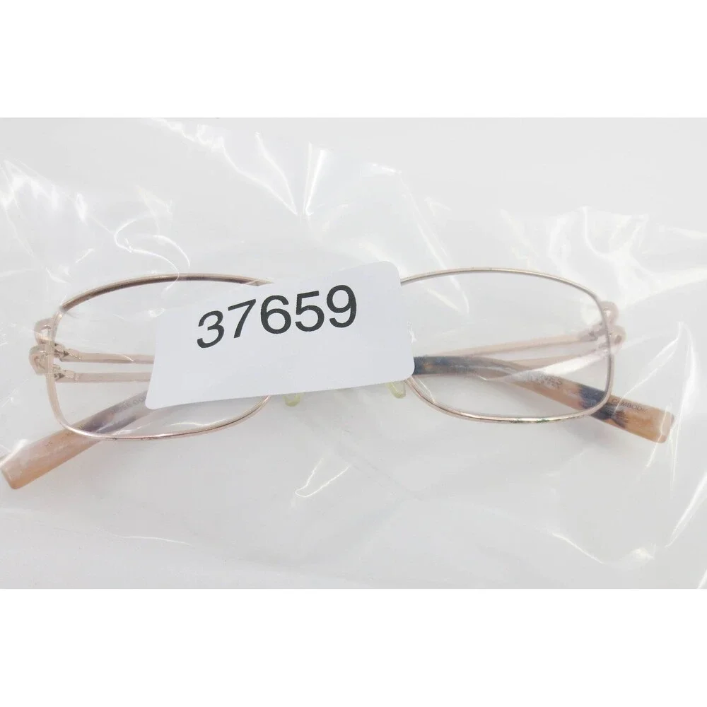 Jones New York Eyeglasses VJON500 Rose Gold Rectangular Frames 53-16-140 Womens